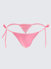 Men's Seamless Breathable Transparent Ice Silk String Thong
