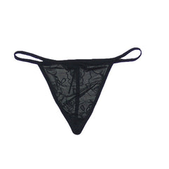 New Sexy Transparent Bow Thong
