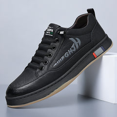 Breathable casual retro non-slip leather shoes