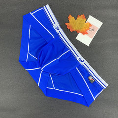 Men's Low Waist Breathable Ice Silk Sexy Fashion Stretch Briefs