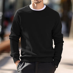 2024 New Men's Round Neck Knitted Sweater
