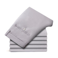 Men's Soft and Comfortable Straight Business Casual Pants