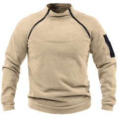 Men's Tactical Warm Breathable Outdoor Fleece Sweatshirt