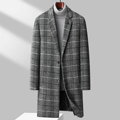Men's Long Wool Coat