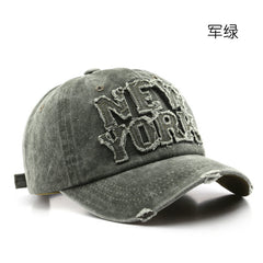 Men's Outdoor Fashion Embroidered Peaked Cap