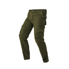 Men's Pure Cotton Retro Outdoor Commuting Tactical Casual Pants