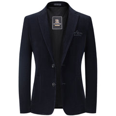 Corduroy stretch slim fit trendy casual Blazer