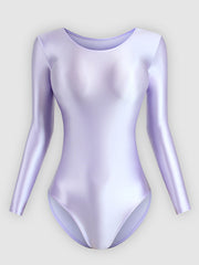 Bodycon Shiny Silk Bodysuit
