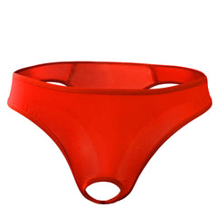 Men's Transparent Ice Silk Thong
