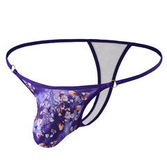 Men's Comfortable Sexy Breathable Printed Thong