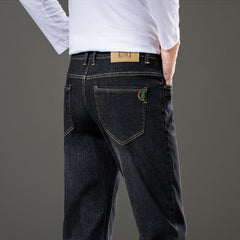 Men's Loose Straight Stretch Casual Jeans