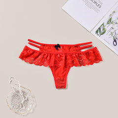 Sexy Lace Mesh Thong