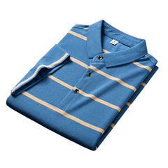 New Arrival Men's Casual Striped Polo Shirt