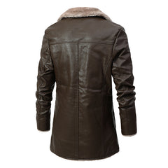 Men's Business Plush Lapel Jacket