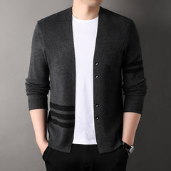 Men's Printed Casual Comfortable Cardigan