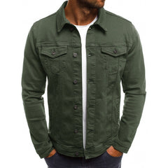 Men's Slim Workwear Denim Jacket
