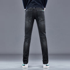 Trendy fashion stretch jeans