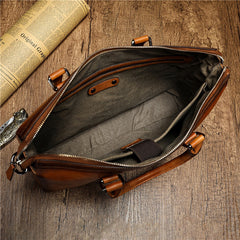 Business Leather Fashion Briefcase
