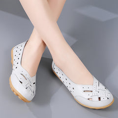 Summer hollow loafers