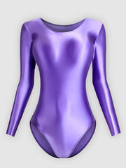 Bodycon Shiny Silk Bodysuit