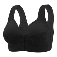 New style front buckle non-wired bra