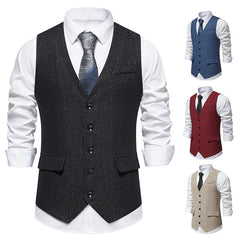 2023 Men's Slim Business Vest