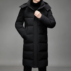 Men's Winter Long Warm Down Jacket