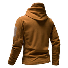 Men's Outdoor Double-sided Velvet Multi-pocket Warm Jacket