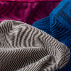 Men's ribbed cotton thin breathable briefs