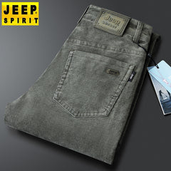 Straight-leg casual loose elastic solid color fashionable casual pants