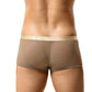 Men's New Low Waist Mesh Sexy See-through Nylon Boxer Briefs