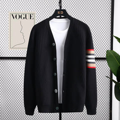 New Casual Versatile Knitted Cardigan