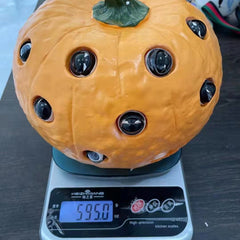 Resin crafts multi-eyed squinting pumpkin Halloween decorations