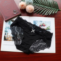 Sexy Lace Low-waist Comfortable Breathable Quick-drying Briefs