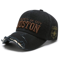 New personalized letter denim baseball cap