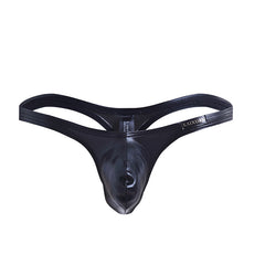 Men's Low Rise Sexy Patent Leather Thong