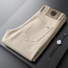 Men's Warm Woolen Casual Pants