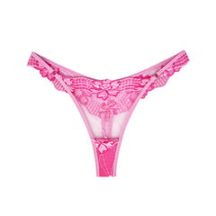 New Lace Flower Color Matching Comfortable Breathable Thong