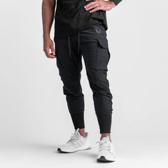 2024 New Men's Loose Quick-drying Elastic Ankle-tie Running Training Pants