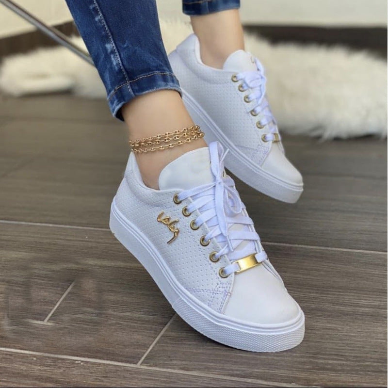 New round toe thick-soled fashionable women's shoes