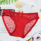 Lace seamless transparent hip-lifting low-waisted panties