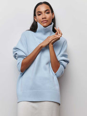 Women's Loose Turtleneck Winter Sweater