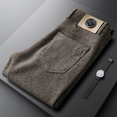 Men's Warm Woolen Casual Pants