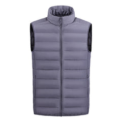 Men's Winter High Quality Warm 90% White Duck Down Vest