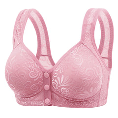 No rims front button sexy lace bra