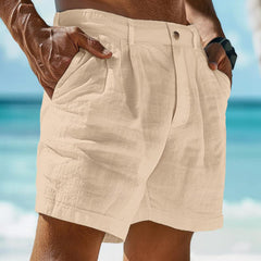 Men's Linen Comfortable and Stylish Beach Shorts
