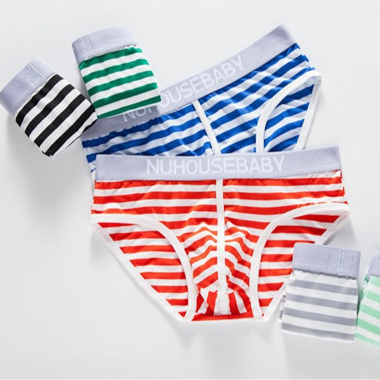 Men's Cotton Sexy Low Rise Breathable Briefs