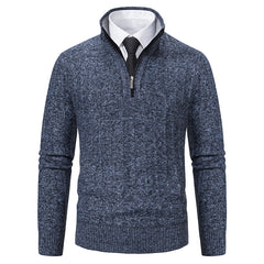 Fleece Half‑Zip Pullover Sweater