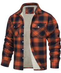 2023 New Style Lapel Plaid Loose Jacket
