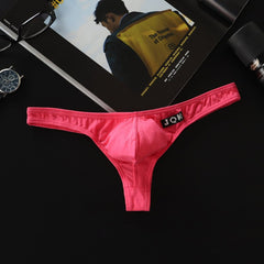 Men's Low Rise Sexy Cotton Breathable Thong